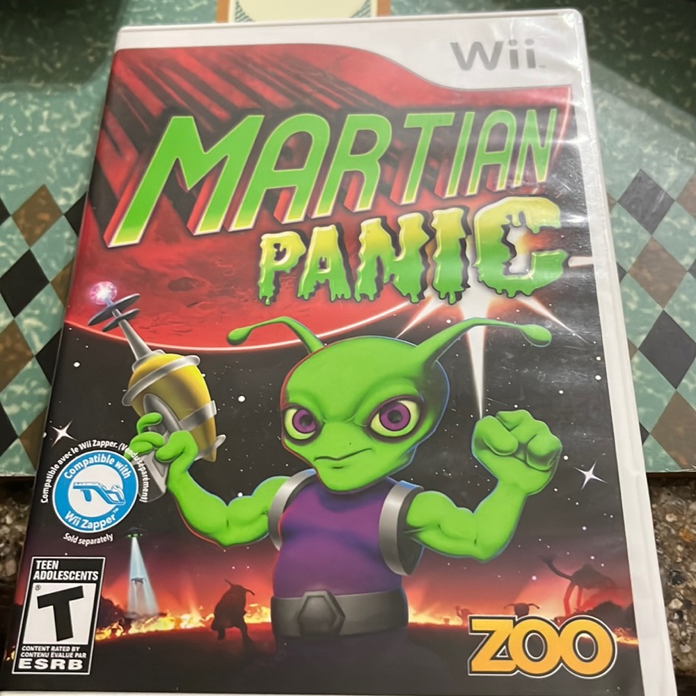 Martian Panic Wii game